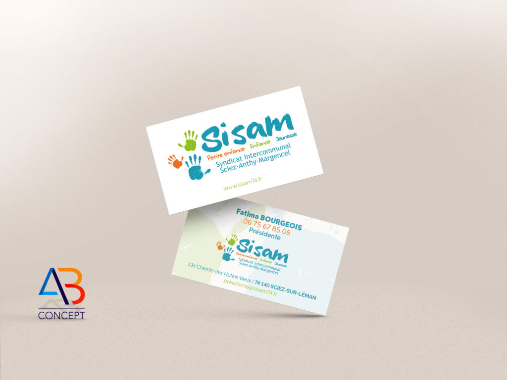 Carte de visite "Sisam"